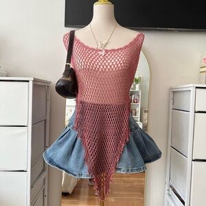 Vintage off the shoulder top poncho:Fit size:S